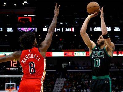 NBA-best Celtics snap skid by beating Pelicans