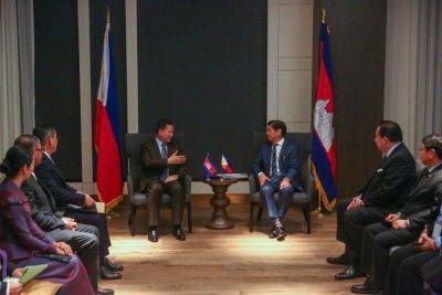 Ferdinand Marcos-Junior - Kristina Maralit - Marcos, Cambodia PM discuss rice deal - manilatimes.net - Philippines - Australia - Cambodia - county Summit