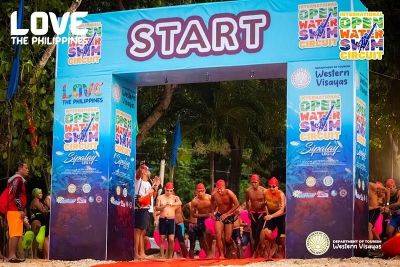 DOT-6 advocates for sustainable tourism, successfully opens first leg of Western Visayas Int’l Open Water Swim Circuit