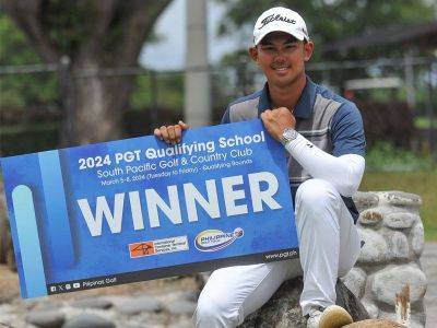 Chan cops low medal honors in PGT Q-School golf tiff