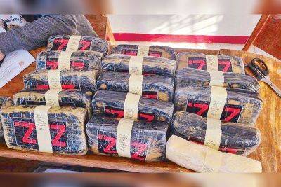 Western Visayas - P106 million cocaine seized off Eastern Samar town - philstar.com - Philippines - city Arrest