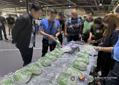 Evelyn Macairan - P212.5 million shabu seized in Clark - philstar.com - Philippines - Usa - state New Jersey - county Clark - city Manila, Philippines