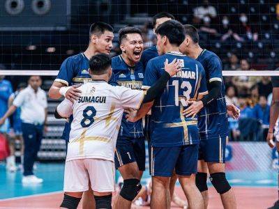Bulldogs clip Blue Eagles to enter UAAP men's volleyball semis