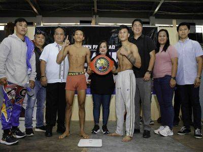 Philippine flyweight belt at stake in Blow-By-Blow Manila card