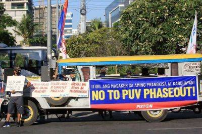 Mayen Jaymalin - Mar Valbuena - PUJ groups announce strikes beginning April 15 - philstar.com - Philippines - city Manila, Philippines
