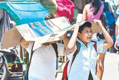 Elizabeth Marcelo - Sara Duterte - El Niño - 5,844 schools suspend onsite classes due to extreme heat - philstar.com - Philippines - region Ilocos - region Davao - region Bicol - county Valley - region Caraga - city Manila, Philippines
