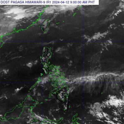 Arlie O Calalo - Aldczar Aurelio - Warm with isolated rain showers, says Pagasa of Friday's weather - manilatimes.net - Philippines - city Manila, Philippines