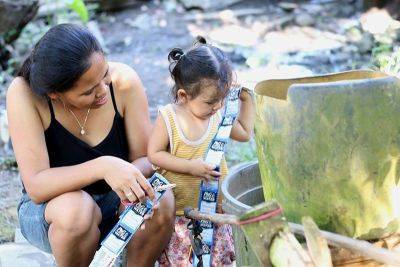 Filipino children get access to potable water thanks to 'innovative' powdered mixture