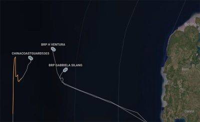 Chinese Coast Guard shadows PH research ship headed for Bajo de Masinloc