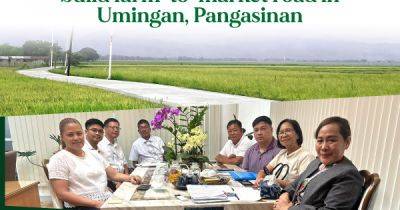Conrado M.Estrella - DAR, DPWH collaborate to build farm-to-market road in Umingan, Pangasinan - dar.gov.ph