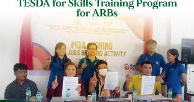 Conrado M.Estrella - DAR Pangasinan partners with TESDA for Skills Training Program for ARBs - dar.gov.ph