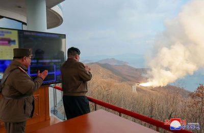 Fumio Kishida - North Korea fires medium-range ballistic missile — Seoul - philstar.com - Usa - North Korea - Japan - South Korea - Russia - city Tokyo - city Seoul, South Korea - city Moscow - city Sanction - city Pyongyang