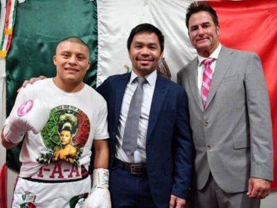 Pacquiao thrilled to have newest world champion under promotional stable