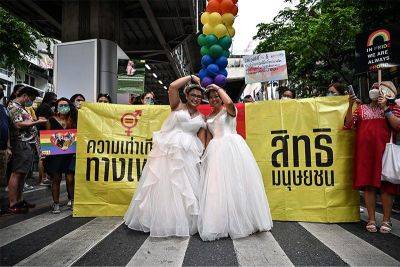 Thai same-sex marriage bill passes first reading - philstar.com - Thailand - India - Hong Kong - Taiwan - Nepal - city Bangkok, Thailand