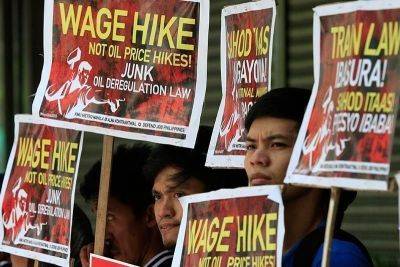 Bayan Muna - Mayen Jaymalin - Workers demand wage hike anew - philstar.com - Philippines - city Manila, Philippines