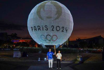 SM marks 100-day countdown to Paris Olympics 2024 with symbolic torch relay, photo exhibit