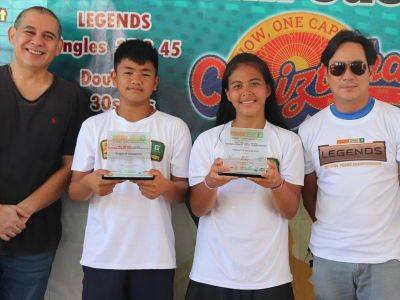 Bobby Castro - Iloilo youngsters shine in PPS Castro Cup tennis tourney - philstar.com - Philippines - city Iloilo - city Manila, Philippines