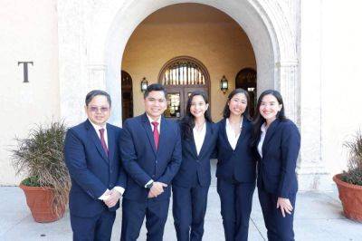 The Manila Times - International - UP Law wins Stetson Moot Court Competition - manilatimes.net - Philippines - Usa - Singapore - state Florida - city Manila - area District Of Columbia - Washington, area District Of Columbia