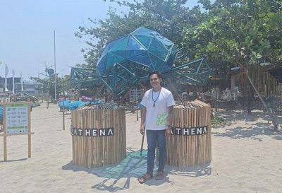Kathleen A Llemit - Pawikan installation encourages La Union beachgoers to throw trash responsibly - philstar.com - Philippines - state Louisiana - county Garden - county San Juan - county Union - city Manila, Philippines