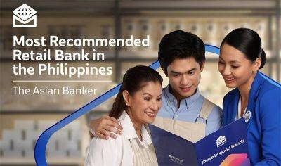 Metrobank is the Most Recommended Retail Bank in the Philippines according to The Asian Banker - philstar.com - Philippines - city Manila, Philippines