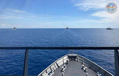 Philippine News Agency - Xerxes Trinidad - Chinese Navy vessels tail Balikatan warships - manilatimes.net - Philippines - Usa - France - China