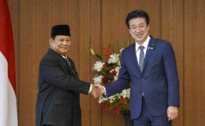 Indonesia's Prabowo to boost ties with Japan