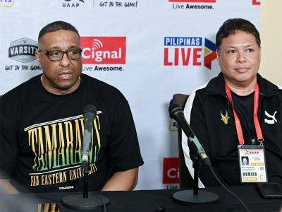 Ralph Edwin Villanueva - Tim Cone - Basketball - FEU's Chambers vows to be 'hardest working UAAP coach' - philstar.com - Philippines - Usa - county Chambers - state Alaska - city Manila, Philippines