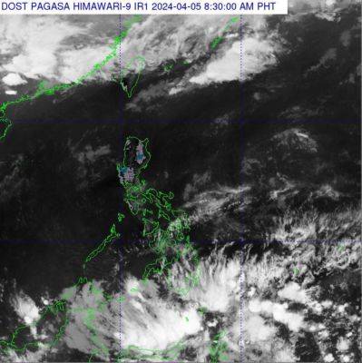 Arlie O Calalo - Benison Estareja - Rain in Mindanao; warm,humid in rest of PH — Pagasa - manilatimes.net - Philippines - city Manila, Philippines
