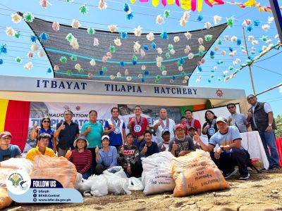Francisco Tiu - DA-BFAR, LGU Itbayat inaugurate Batanes’ first-ever tilapia hatchery - da.gov.ph - county Island