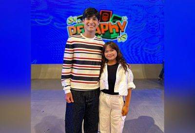 Kathleen A Llemit - Vic Sotto - 'Ganda nung height': Andres Muhlach meets Ryzza Mae anew on 'Eat Bulaga' guesting - philstar.com - Philippines - state Maine - city Manila, Philippines