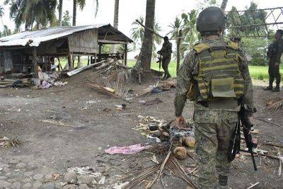 6th ID combatants drive away gunmen from 2 Maguindanao del Norte villages