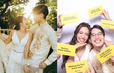 Kristofer Purnell - Daniel Padilla - Dominic Roque - Couple stages Bumble wedding after matching on app - philstar.com - Philippines - city Manila, Philippines