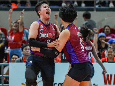 Luisa Morales - Maddie Madayag - Choco Mucho's elusive win over Creamline comes at crucial point - philstar.com - Philippines - city Manila, Philippines