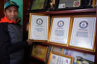 Nepal's 'Everest Man' claims record 29th summit