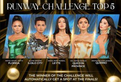 Asia Arena - Earl DC Bracamonte - Marina Summers - Miss Universe Philippines 2024 runway challenge Top 5 bared - philstar.com - Philippines - Thailand - state Florida - province Quezon - city Pasay - city Manila, Philippines