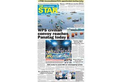 The STAR Cover (May 16, 2024) - philstar.com