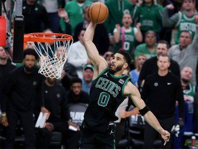 Celtics overpower short-handed Cavs to reach conference finals