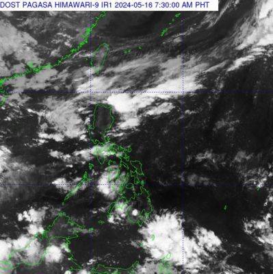 Arlie O Calalo - Aldczar Aurelio - Warm, humid with scattered rain as 2 weather systems affect PH - manilatimes.net - Philippines - city Manila, Philippines