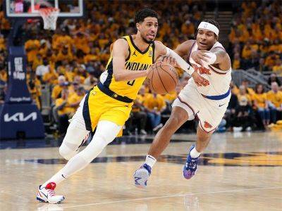 Pacers thump Knicks, send NBA East semis series to Game 7