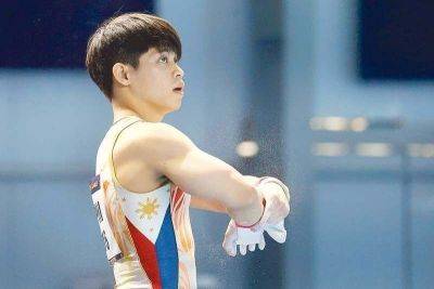 Yulo strikes floor exercise gold in Asian artistic gymnastics tilt