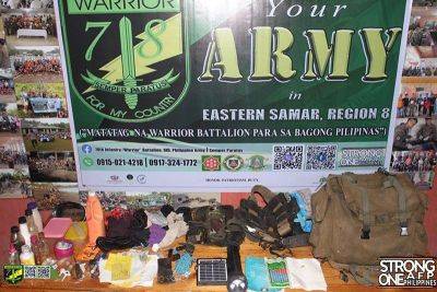 6 NPA rebels surrender in Samar, Leyte