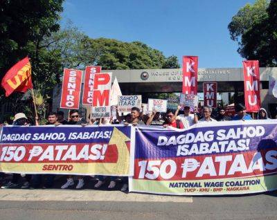 Labor groups seek House approval of wage hike bill