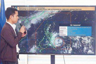 Romina Cabrera - Signals up, flights canceled as Aghon intensifies - philstar.com - Philippines - county Del Norte - region Bicol - city Manila, Philippines