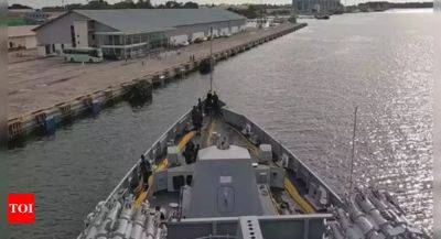 INS Kiltan arrives in Brunei as part of South China Sea deployment - timesofindia.indiatimes.com - Philippines - India - China - Brunei - city Manila, Philippines - city Delhi