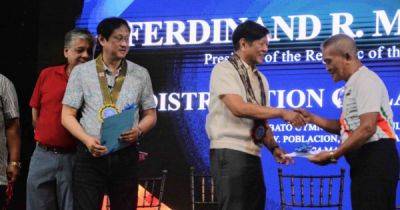 73-year-old ARB’s long wait ends as President Marcos hands over land titles in SOCCSKSARGEN