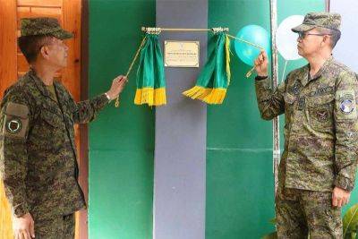 John Unson - 10th ID instructors receive new barracks in training camp - philstar.com - Philippines - city Cotabato - city Digos