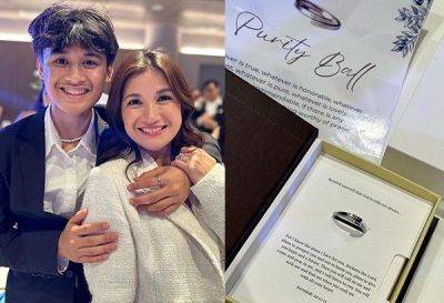 Kathleen A Llemit - Camille Prats attends purity ball with son Nate: 'To stay pure until he finds the one' - philstar.com - Philippines - city Manila, Philippines