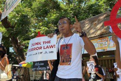 Makabayan bloc slams terror law charges vs 34 activists