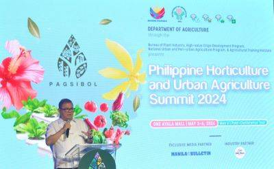 Ferdinand R.Marcos-Junior - Francisco P.Tiu-Laurel - International - “Pagsibol” highlights potential of horticulture, urban agri for food security and sustainability - da.gov.ph - Philippines