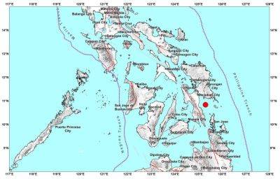 Moises Cruz - Magnitude 6 earthquake shakes Leyte -- Phivolcs - manilatimes.net - Philippines